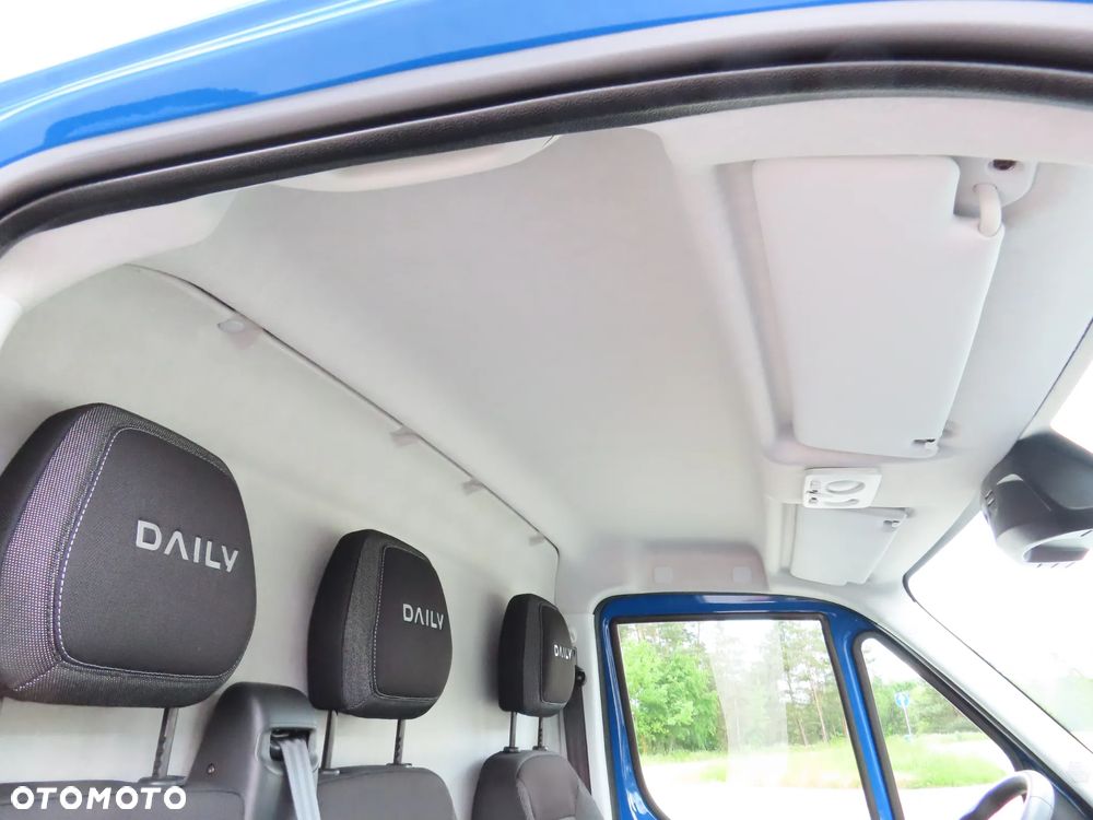 Iveco Daily 35S18 3.0 HPI 180 KM POWER Furgon Blaszak XXL 4.70 CM MAXI LONG Wysokość H2 1900 mm WZMACNIANE ZAWIESZENIE 970 Kg Ładowność HAK 3500 Kg Rozstaw Osi 4100 mm DMC 3500 Kg, WZMACNIANY Stan JAK NOWY OKAZJA DOSTEPNY I GOTOWY - 34