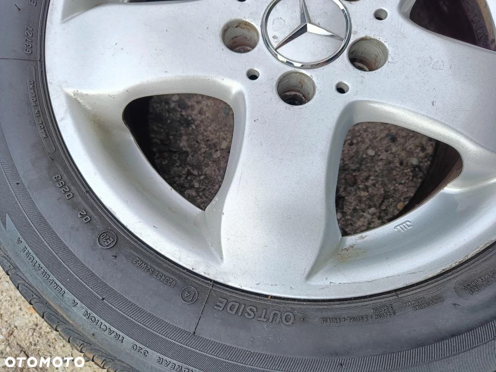 MERCEDES W211 KOŁA Felgi Aluminiowe Opony letnie 5X112 16 - 16