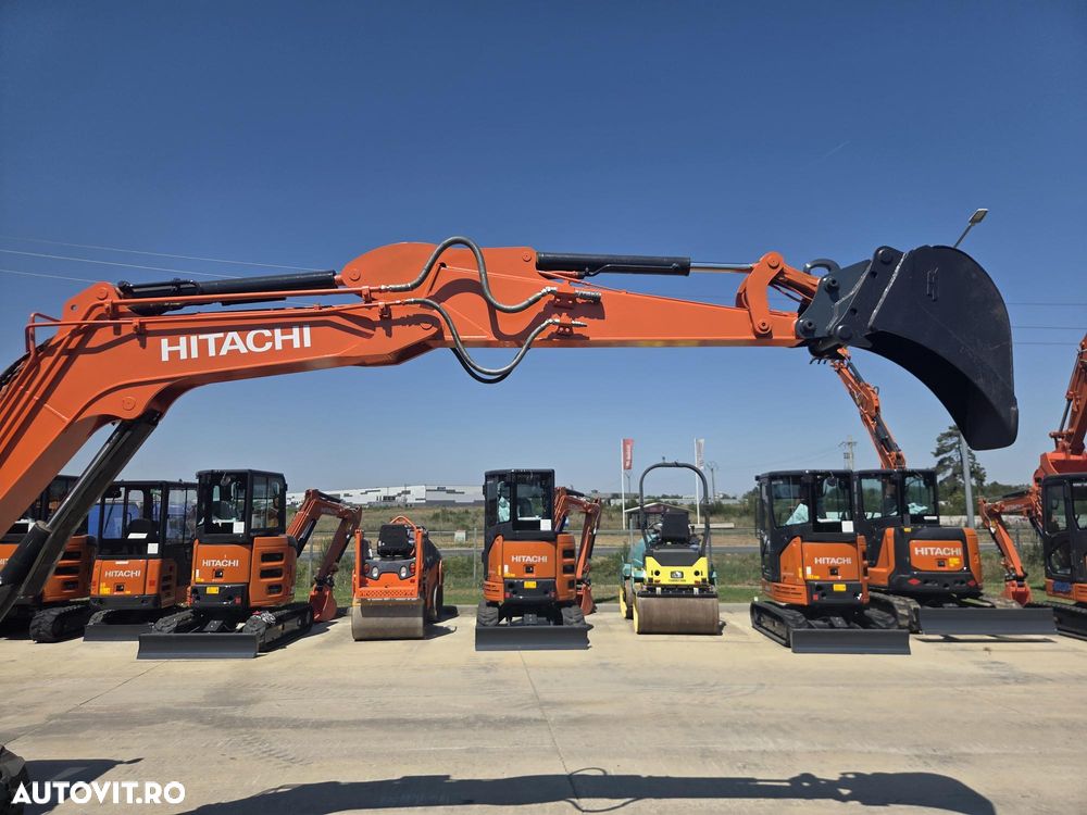 Hitachi ZX65-6, 2021, 2.005h, CUPLA RAPIDA+3 CUPE+PICON, senile cauciuc NOI, latime 2m, ad sapare 4,5m, Masa operatinala 6,5tone, inst picon, inst rotire, LAMA nivelare, aer cond, ridica 4tone,posibil leasing 4 ani, STARE FOARTE BUNA, PROMOTIE 51.900 EUR+Tva - 17