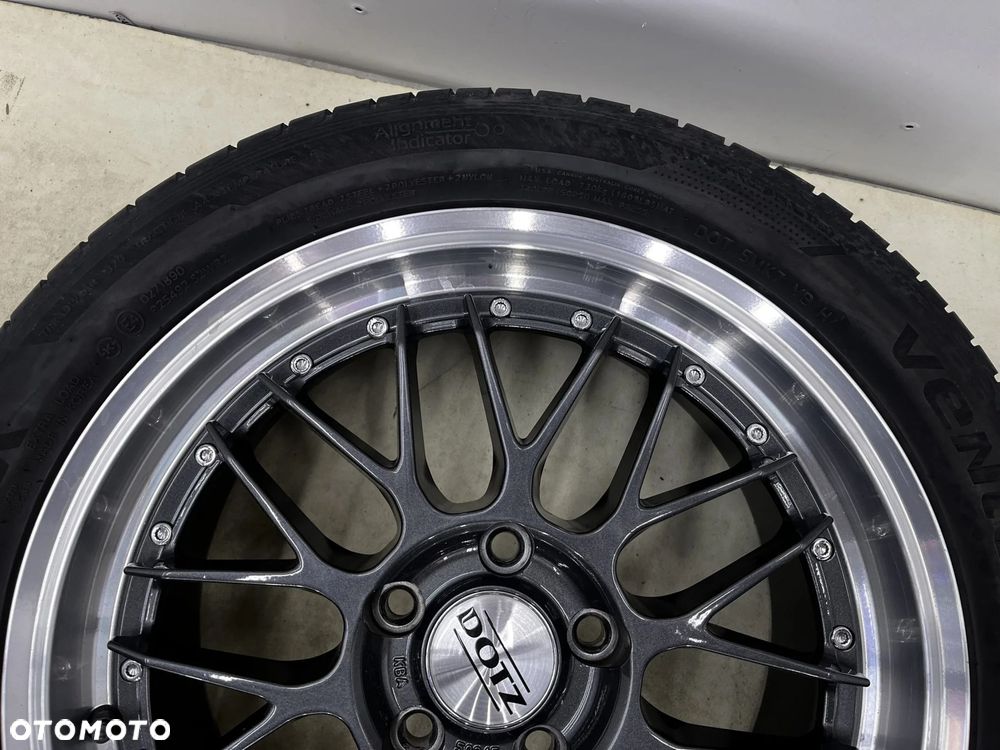 Felgi aluminiowe VW Volkswagen Audi Seat Skoda r17 cali 7,5jx17 ET48 5x112 DOTZ REVVO DARK polerowan - 19