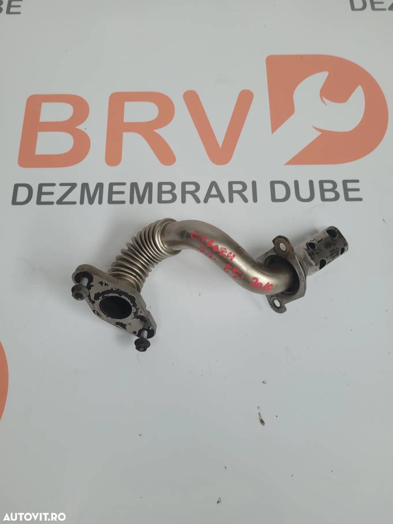 Teava egr pentru Peugeot Boxer / Citroen Jumper / Fiat Ducato 2,2 / 2.3 motorizare 125kw-170ps Euro 5 2012-2016 an fabricatie - 1