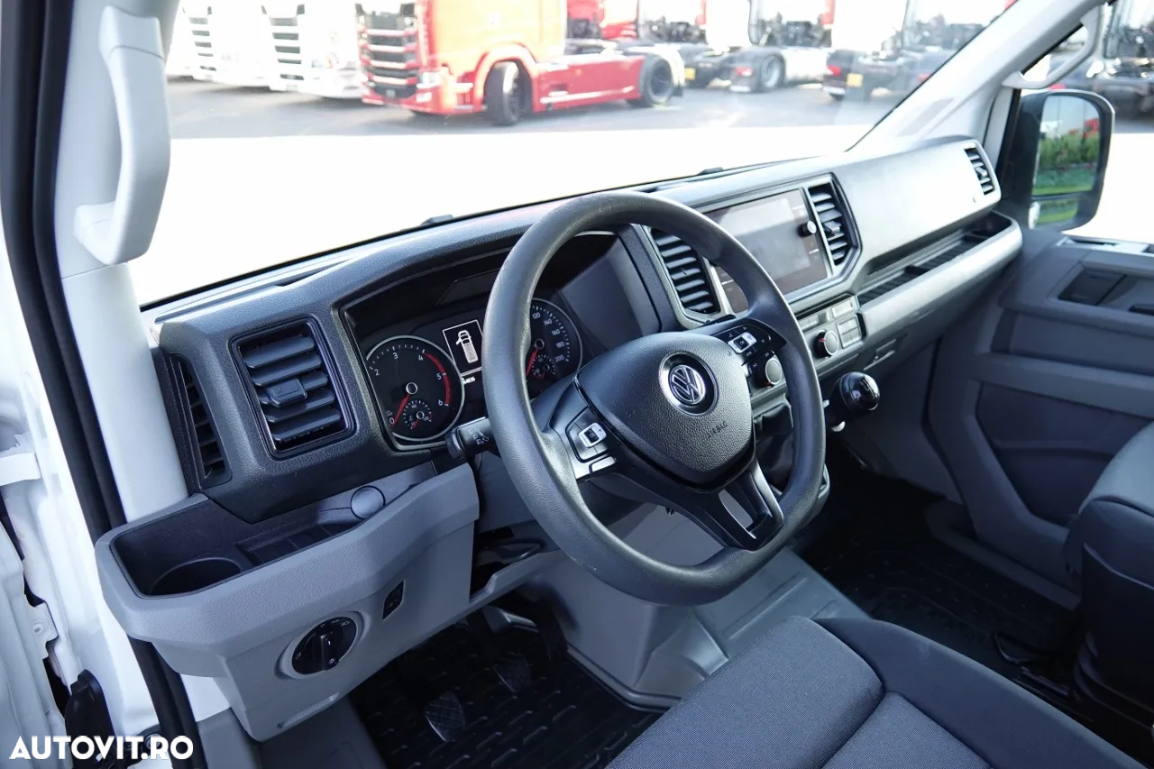 Volkswagen CRAFTER / CREW / TABLĂ / 2020 / Full option / CAROSERIE SCULE / IMPORTAT / CONTRACT POST-SERVICE - 23