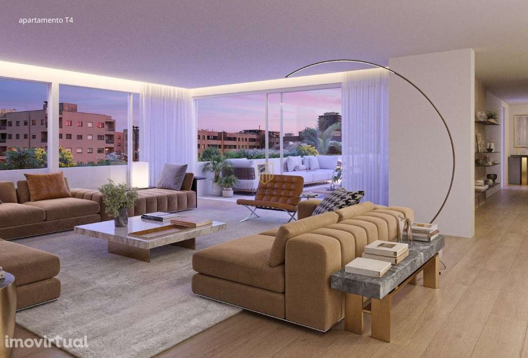 Apartamento T4, de luxo, em Matosinhos Sul, para venda, Condomínio Bri - Grande imagem: 2/23