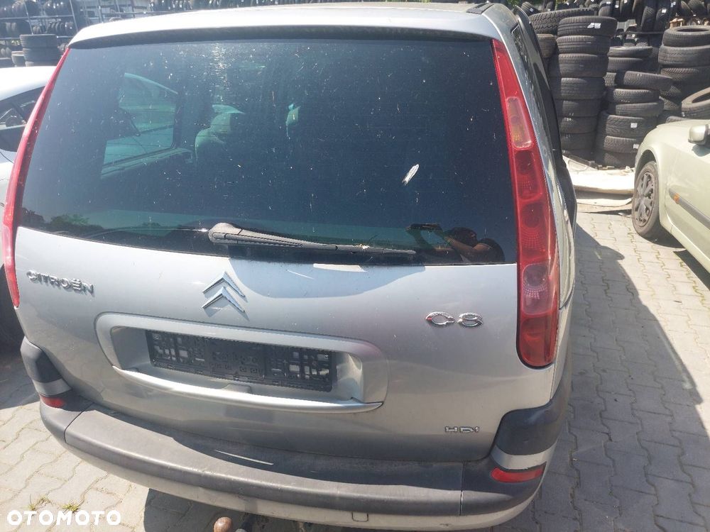 KOMPLETNY TYŁ CITROEN C8 PRZED LIFTEM EBRH KLAPA BAGAŻNIKA ZDERZAK LAMPY - 3
