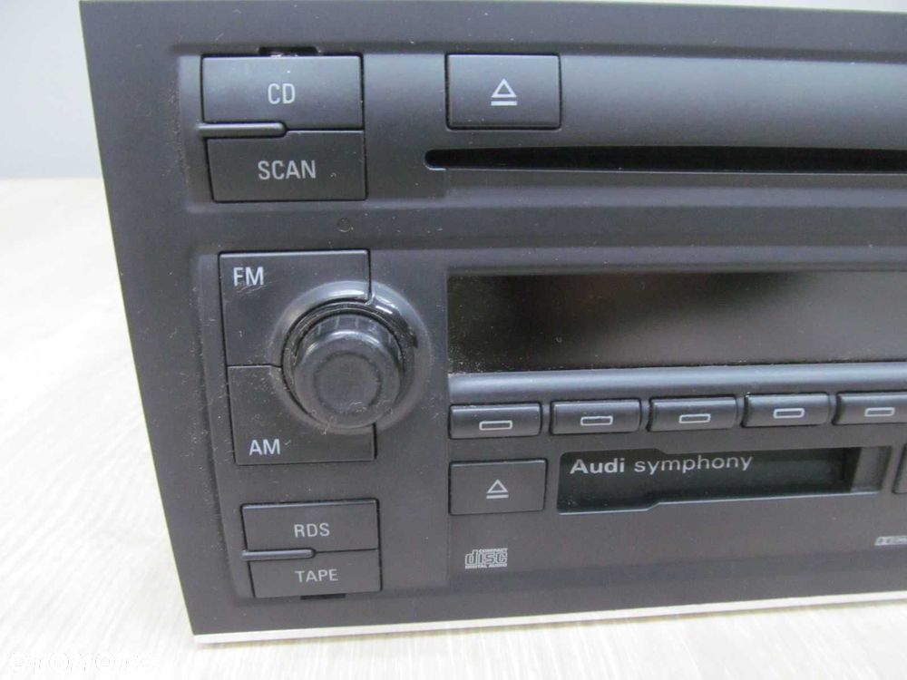 AUDI A6 C5 LIFT SYMPHONY II RADIO CD 2 DIN 8E0035195M FABRYCZNE - 8