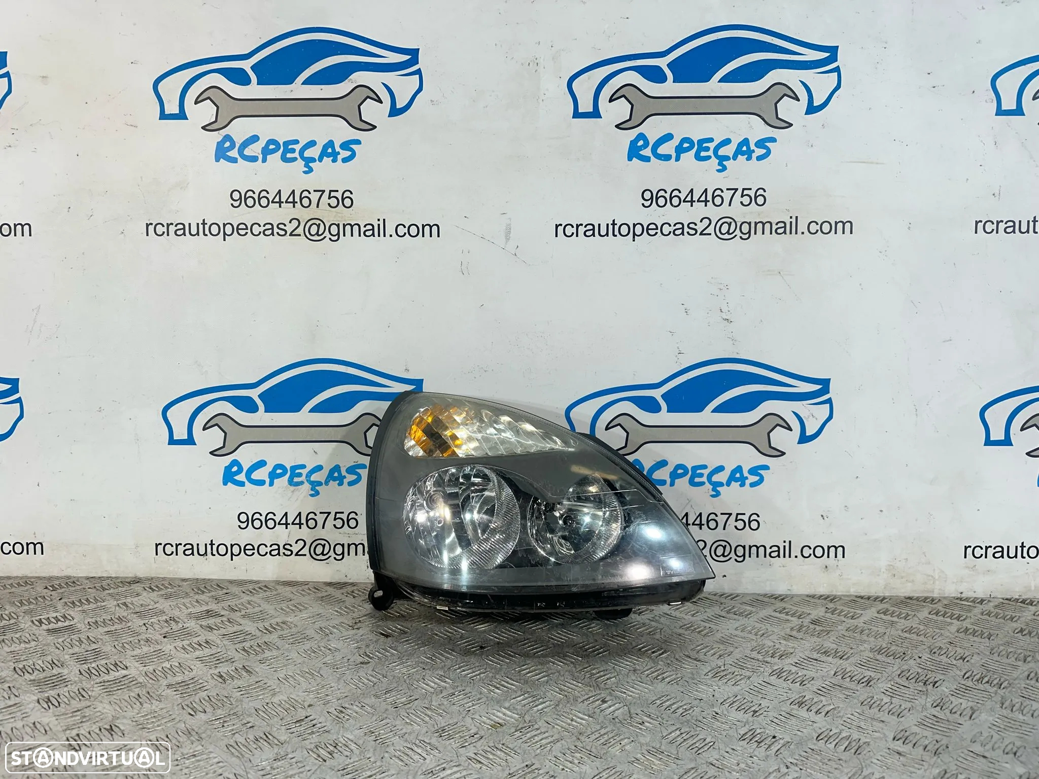 .Farol Otica Frente Frontal Esquerda Original Renault Clio 2 Fase 2 2001 - 2005 - 7
