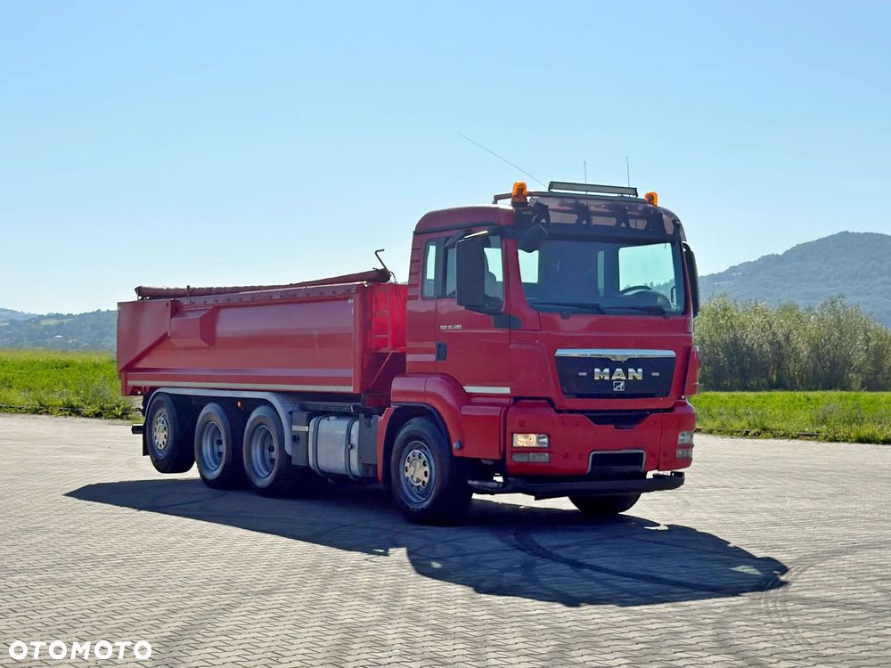 MAN TGS 35.480 * Wywrotka 6,30 m * 8x4 ! * STAN BDB! - 2