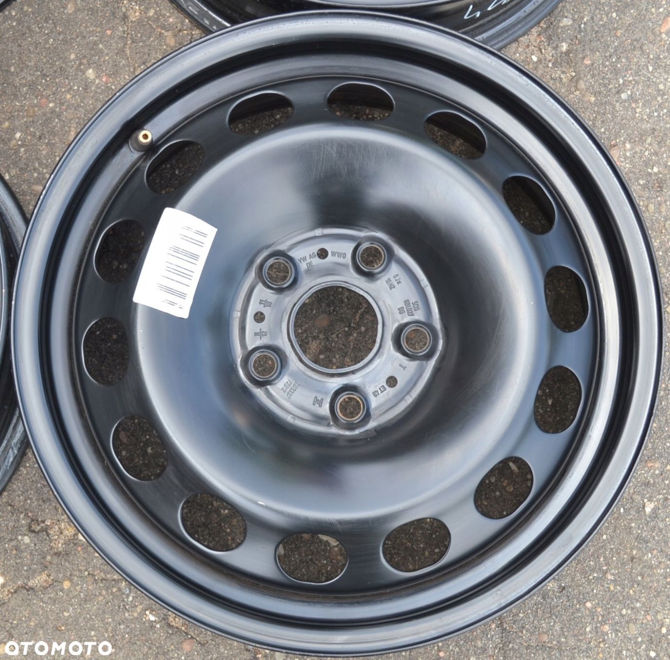 FELGA STALOWA VW SKODA AUDI SEAT 5x112 6J16 ET 48 x1szt F-443 - 1