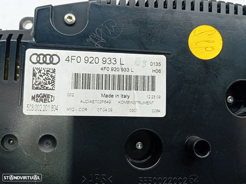 Quadrante / painel de instrumentos AUDI A6 Avant (4F5, C6) - 4