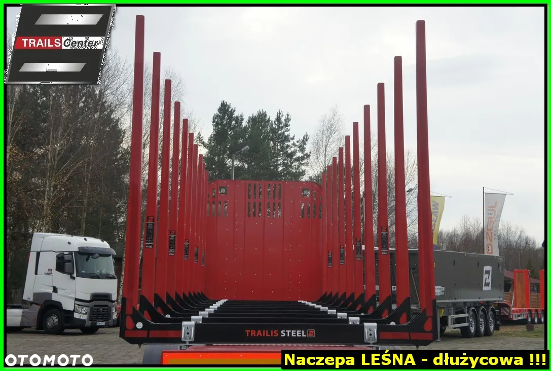 Inny 13,20 m naczepa LEŚNA do drewna kłonice U - NOWOŚĆ !!! - 17