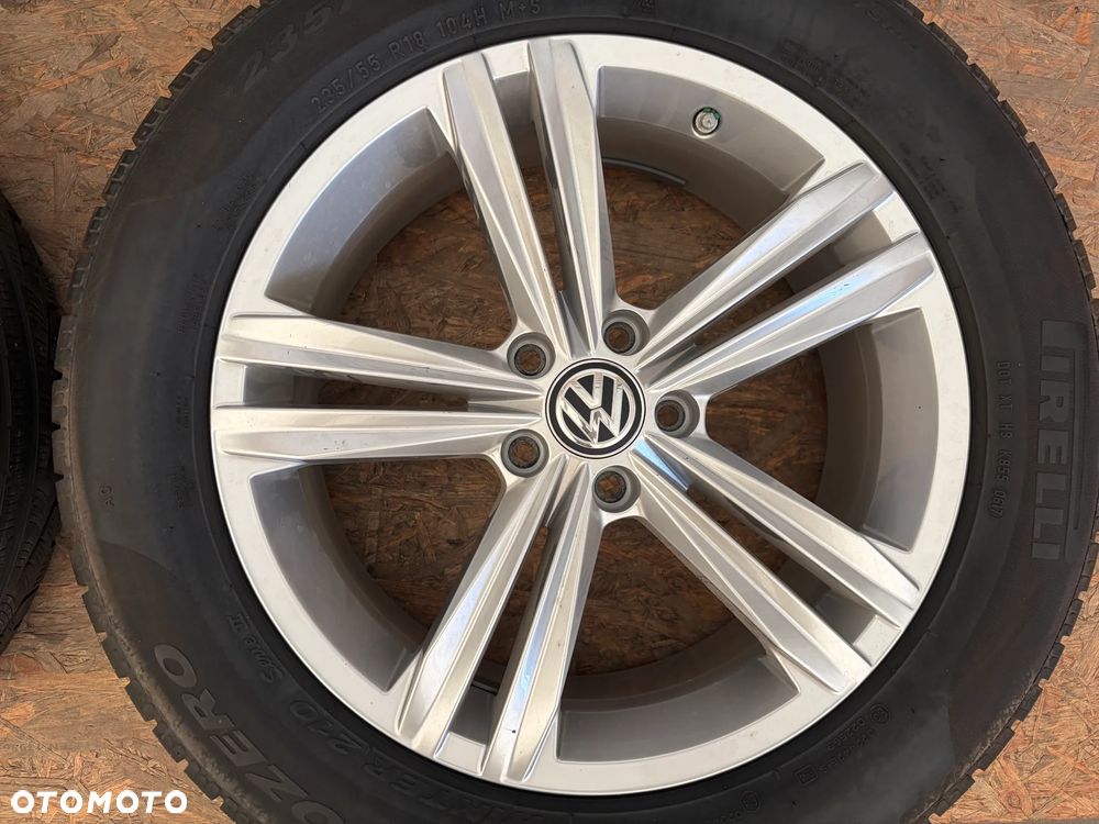 Felgi aluminiowe opony zimowe VW TIGUAN II 15- 235/55R18 5x112 7Jx18 ET43 - 9