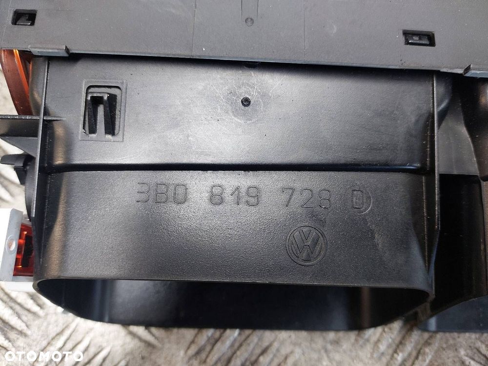 KRATKA NAWIEWU ŚRODKOWA VOLKSWAGEN PASSAT B5 FL 3B0819728D - 4