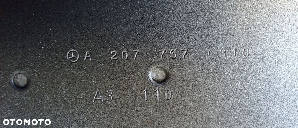 Pokrywa dachu Mercedes W207 cabrio A2077570310 - 3