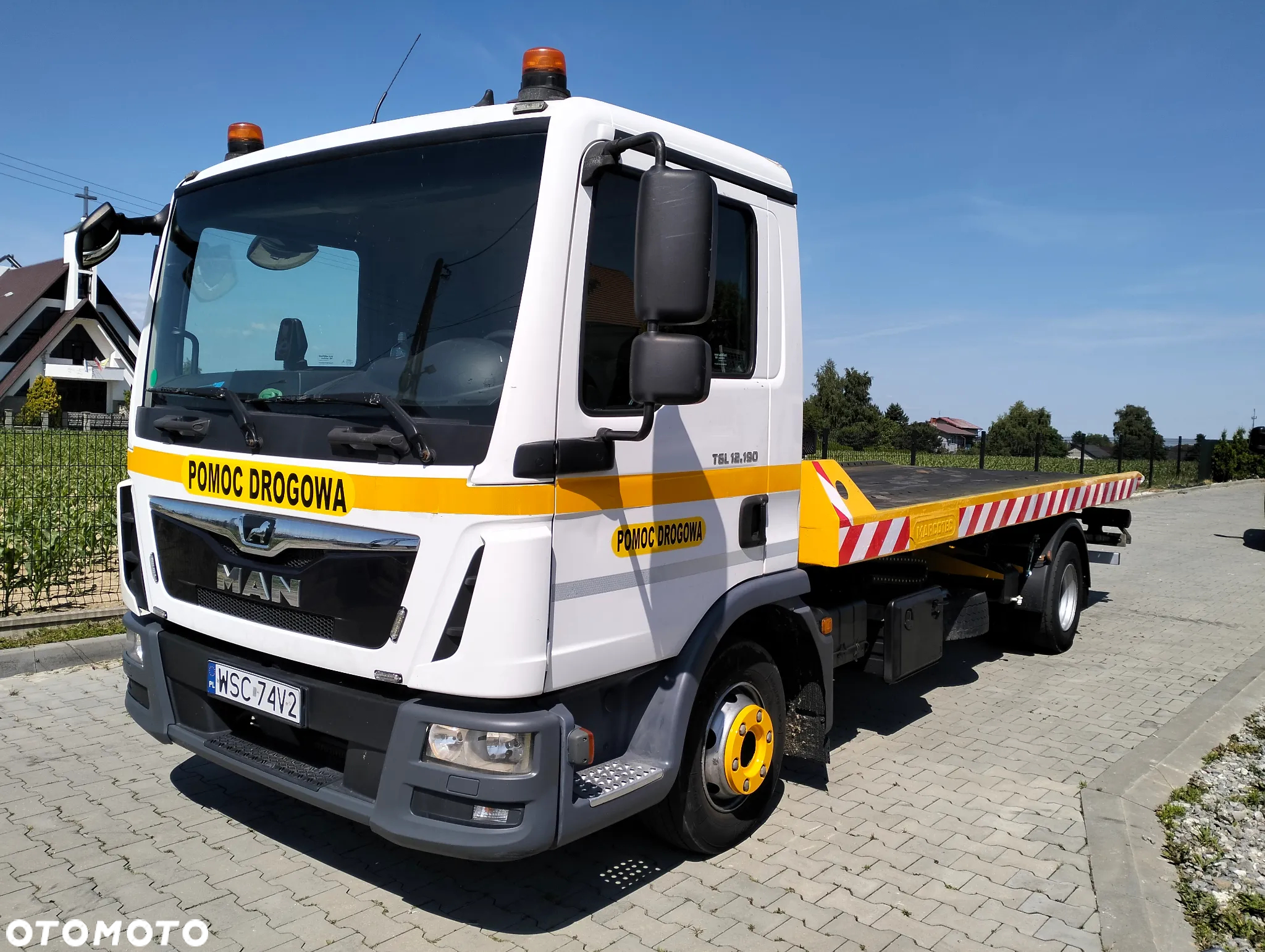 MAN TGL 12 190 Pomoc drogowa, abshlepp laweta holownik - 5