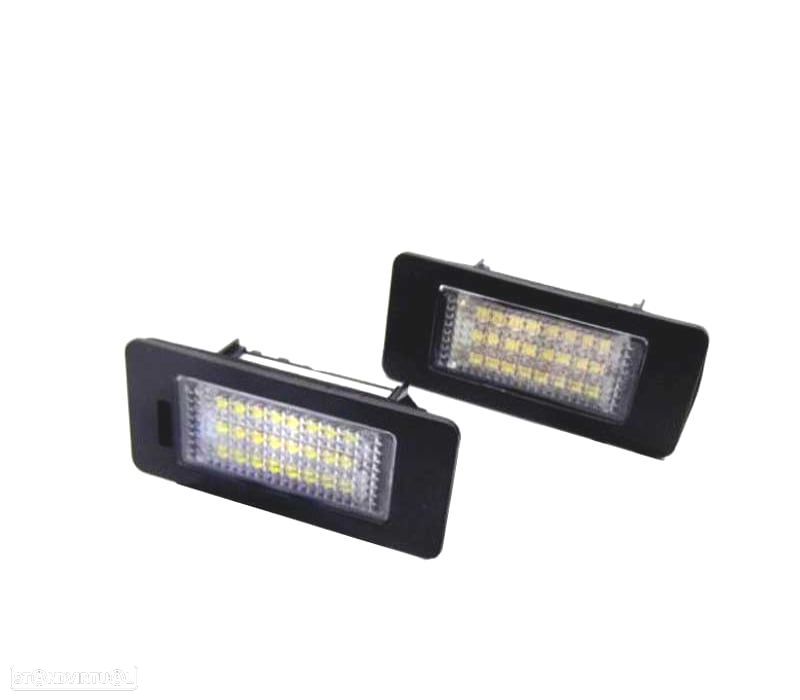 LUZES DE MATRÍCULA LED VOLKSWAGEN VW 10-16 BRANCO PURO - 1