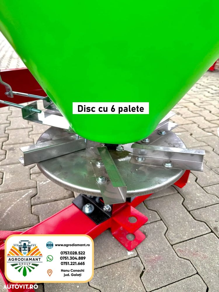 Alta Masina imprastiat ingrasaminte DEMAROL 200 / 300 / 500L - Tip coif cu 1 disc - 10