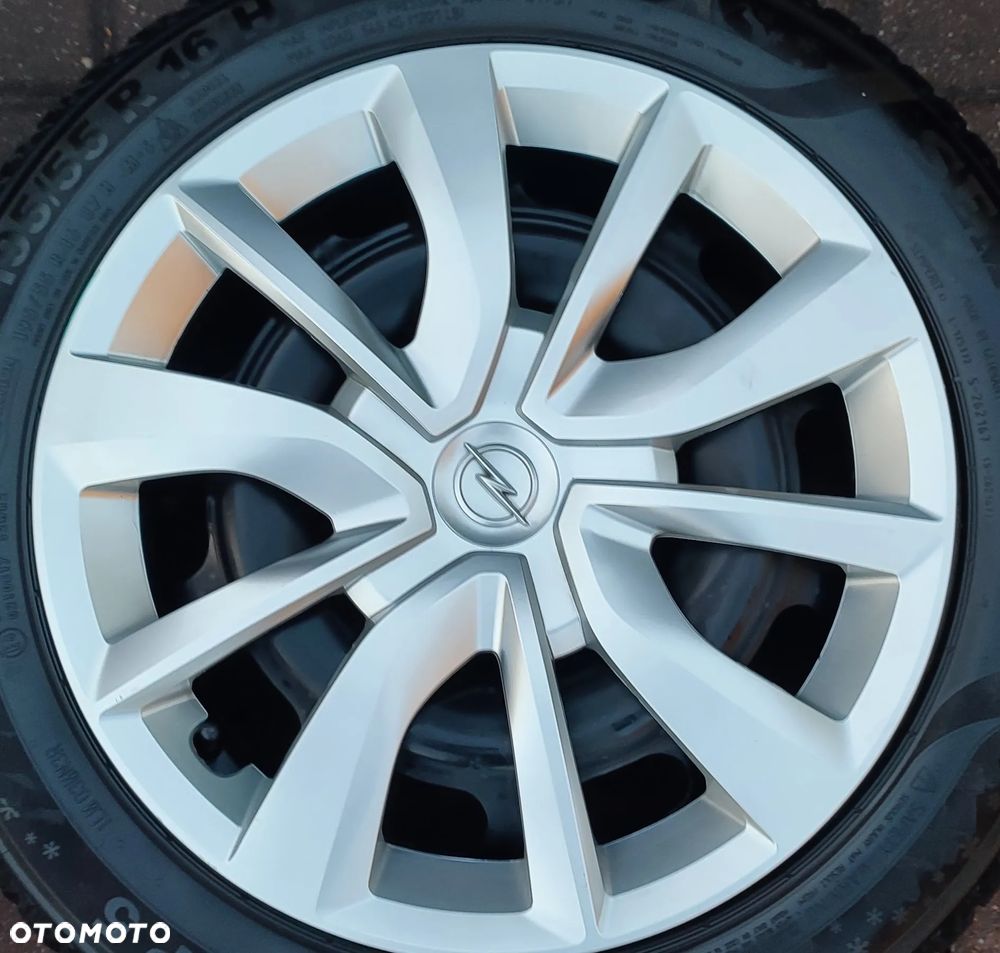 Felgi Stalowe + Kołpaki Oryg. Opel Corsa F Citroen Peugeot 6,5Jx16 Cali 4x108 Et38 Ø65,1mm  9825016480 - 4