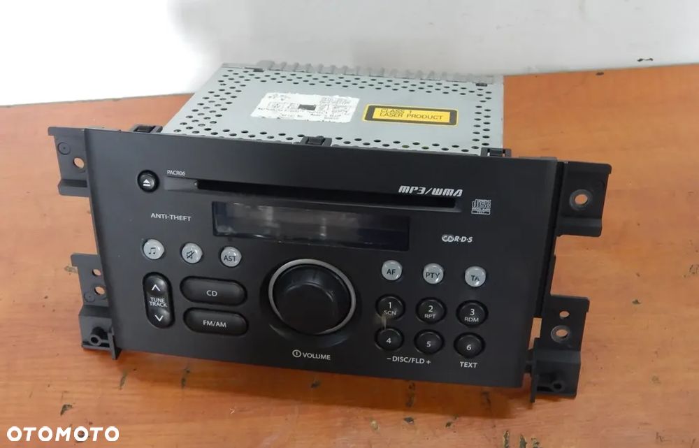Radio fabryczne mp3 Suzuki Grand Vitara II 05-14 clarion Łuków części - 1