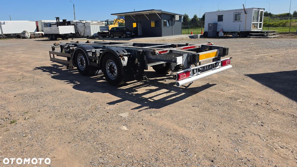 System Trailers 28.000zł netto TANDEM RAMA OCYNK BDF 7.45-7.80M 2018 ROK DHL DACHSER DPD DOLNY ZACZEP OPONY 385/55R22.5 ST.IDEALNY MOŻLIWOŚĆ TRANSPORTU - 3