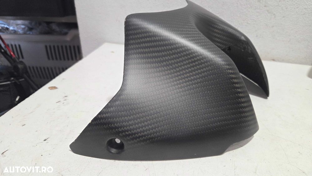 Carena rezervor carbon Kawasaki Z1000 2010-2013 scarite pompa frana - 2