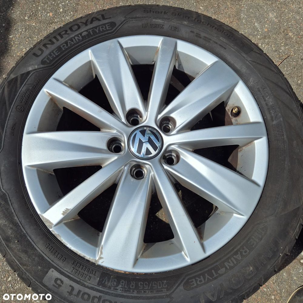 LATO KOŁA 205/55 R16 VW GOLF CADDY PASSAT AUDI A3 A4 OCTAVIA LEON TOURAN - 4