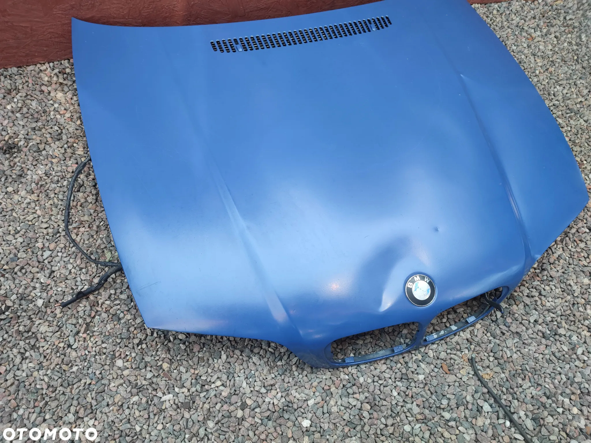 BMW E46 COUPE / CABRIO ORYGINALNA MASKA / POKRYWA SILNIKA PRZED-LIFT DO DRIFTU / GRUZ O NR. 41 61 8 237 725 OEM - 2