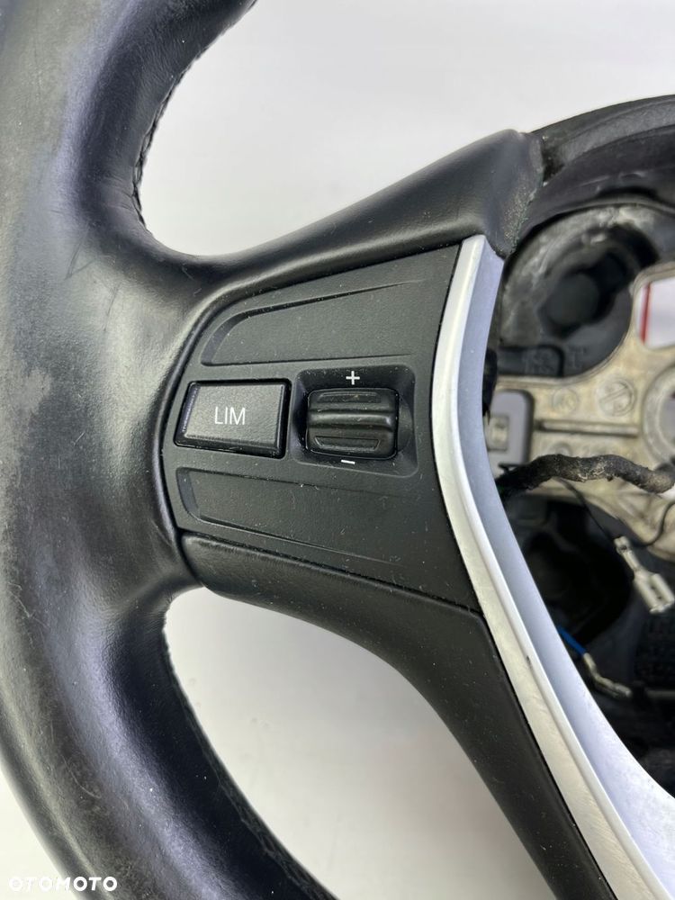 kierownica multifunkcyjna czarna skÓra gŁadka m-pakiet bmw f20 f21 f30 f31 - 6
