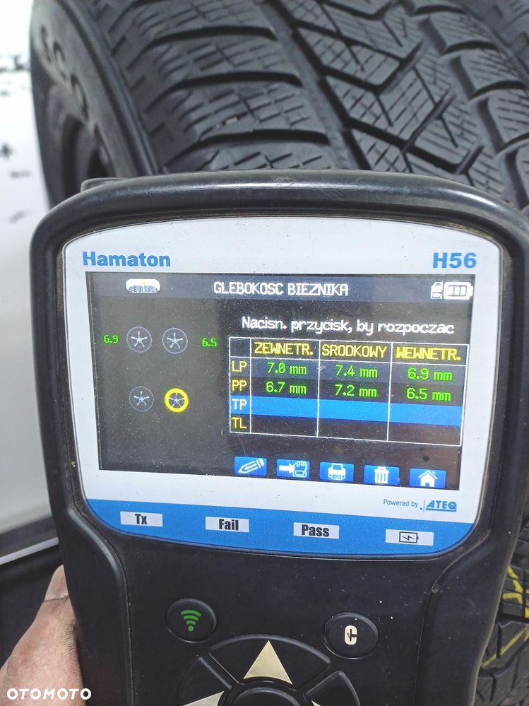 2x 215/65R17 pirelli 2022r opony zimowe 6,5mm 52818 - 7