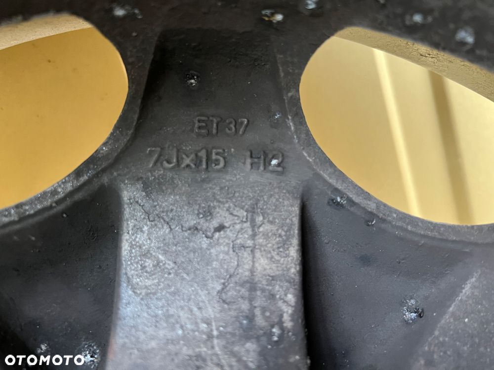 MERCEDES W124 FELGI ALUMINIOWE 15 5x112 7J ET37 ALUFELGI KBA43446 KOMPLET 2 SZT MOŻLIWY ZAKUP 1 SZT - 5