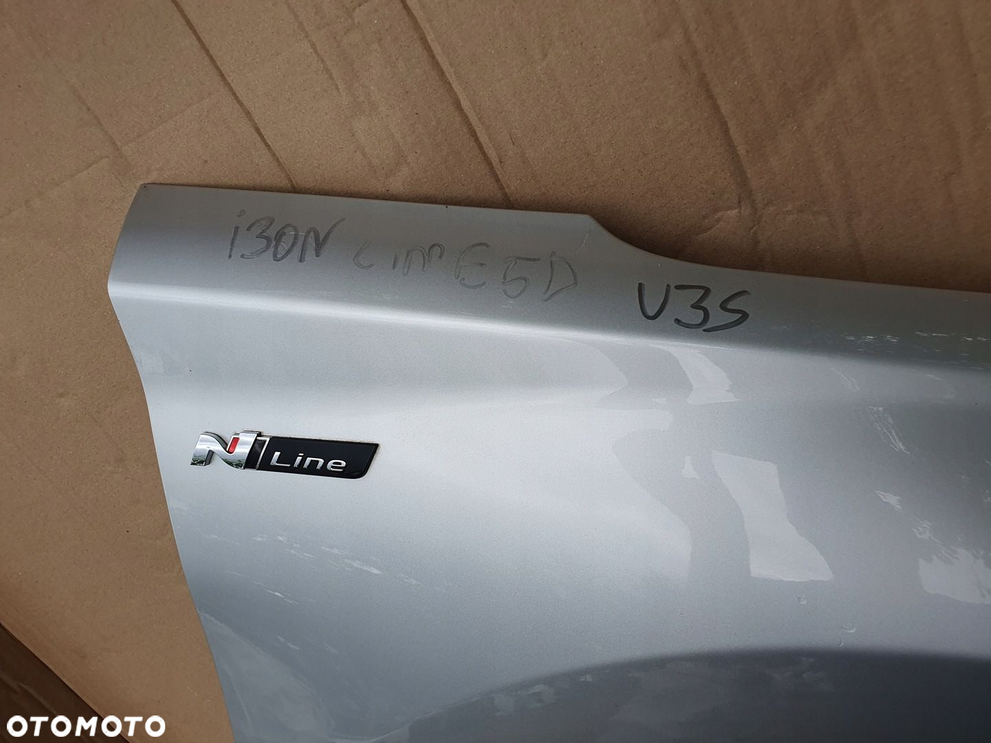 BŁOTNIK PRAWY przód przedni HYUNDAI i30 III U3S 2017- USZKODZONY - 2