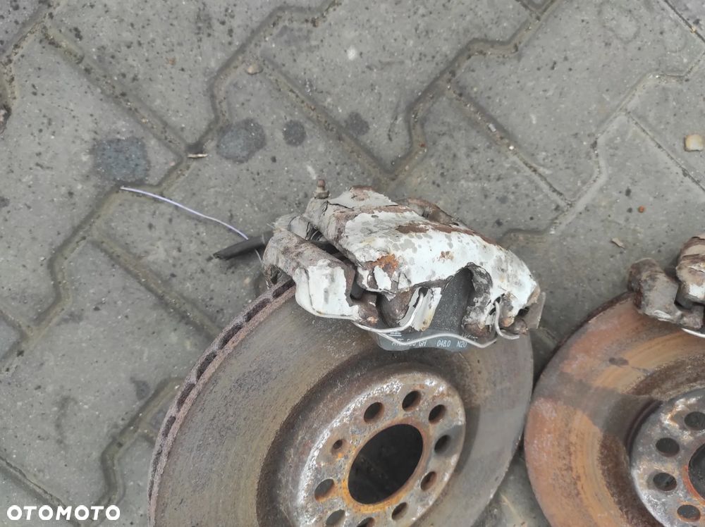 SWAP HAMULCÓW PRZEDNIE 312MM 451 KOMPLET 5X100 AUDI TT 8N A6 C6 SEAT LEON 1 TOLEDO 2 VW GOLF 4 GTI WYSYŁKA !!!!! - 3