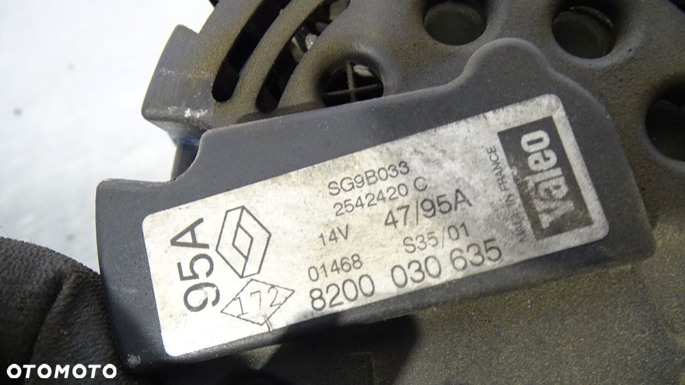 ALTERNATOR 95A RENAULT SCENIC I 2.0 LIFT  8200030635 - 5