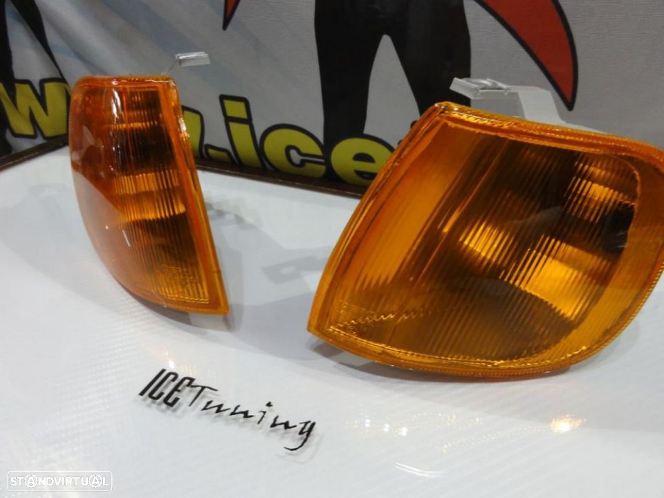 Pisca frontal + lâmpadas de pisca "diaden vision" para VW Polo 6N 94-99 Fundo Laranja JDM - 5
