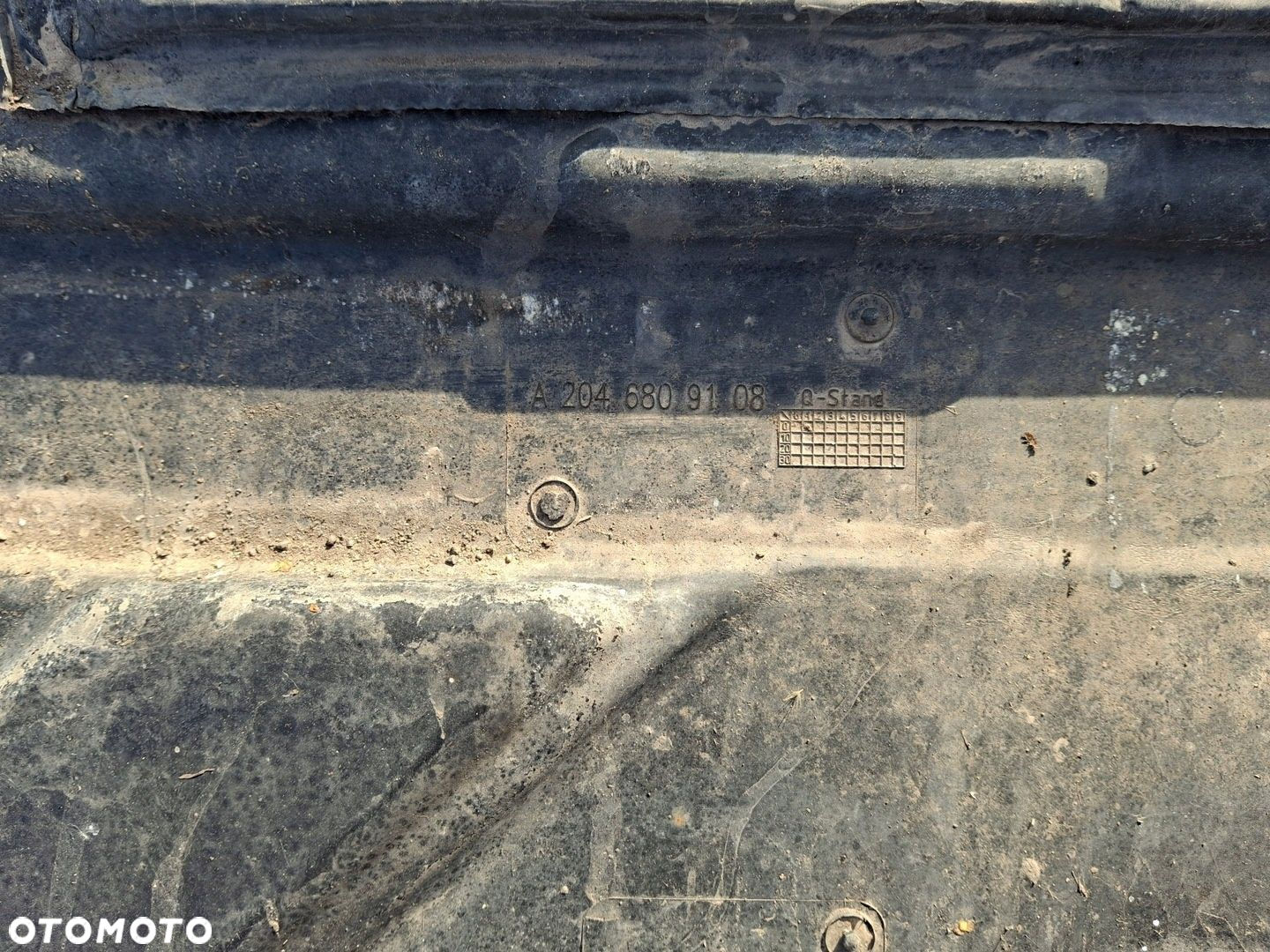 Mercedes C207 W207 W204 OSŁONA PŁYTA PODWOZIA LEWA A2046809108 - 11