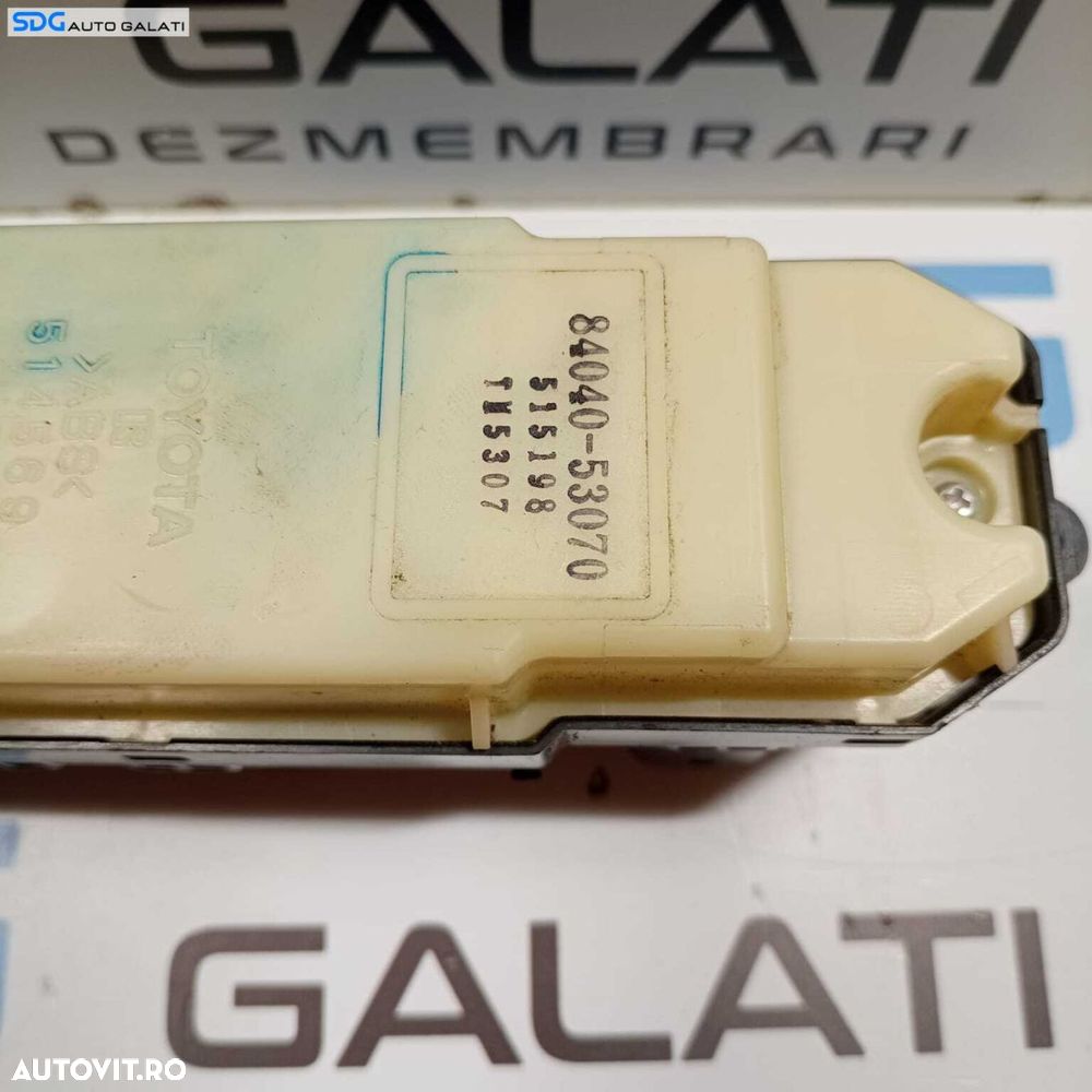 Consola Comanda Buton Butoane Geam Geamuri Sofer Lexus IS IS220D 2.2 D 2005 - 2013 Cod 84040-53070 [M4170] - 6