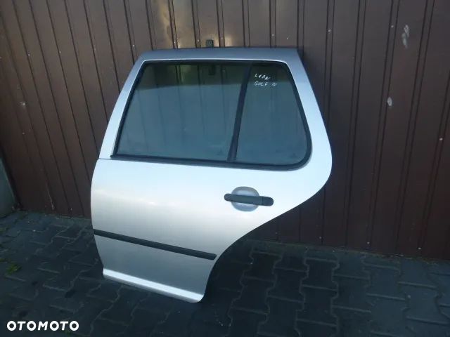 DRZWI LEWY TYŁ LEWE TYLNE VOLKSWAGEN GOLF IV HB KOMPLETNE - 7