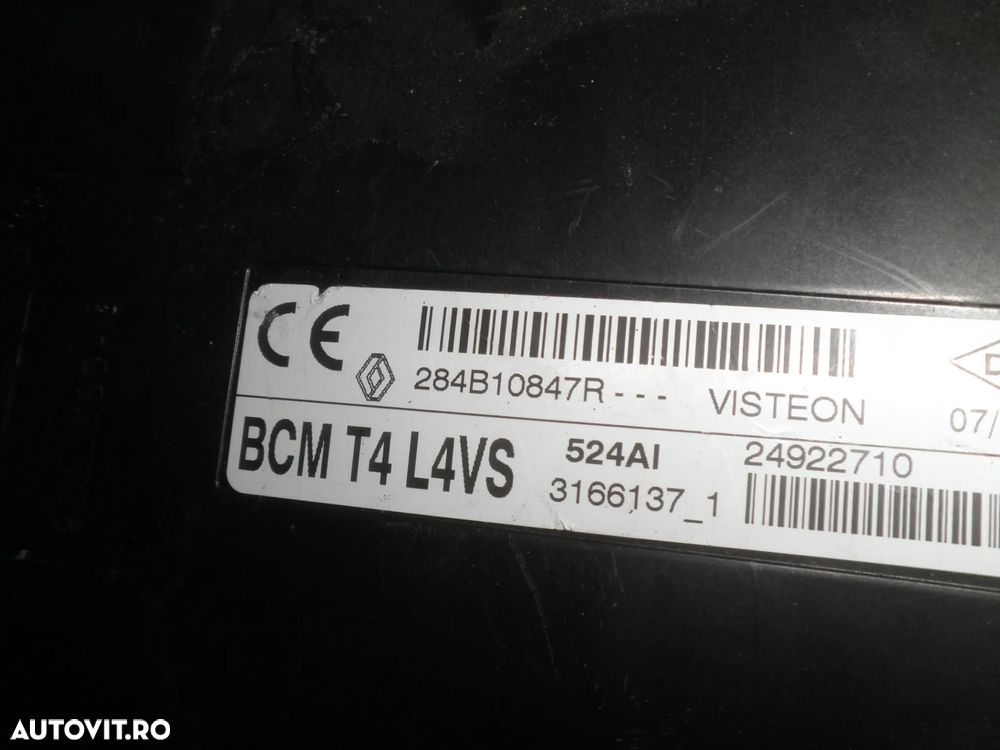 Calculator confort BCM Opel Vivaro B, Renault Trafic 2, 1.6 CDTI 2016 284B10847R - 3