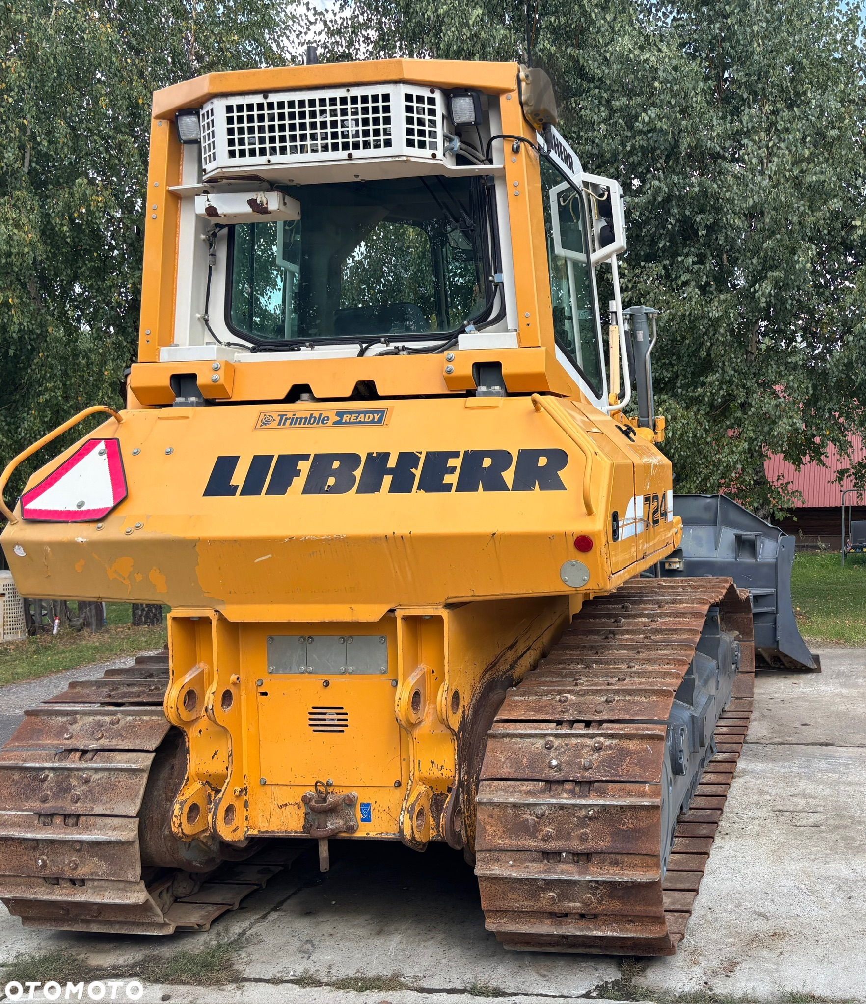 Liebherr 724 XL rok prod 2015,Pług 6poz TRIMBLE 3D Niwelacja 19ton - 4