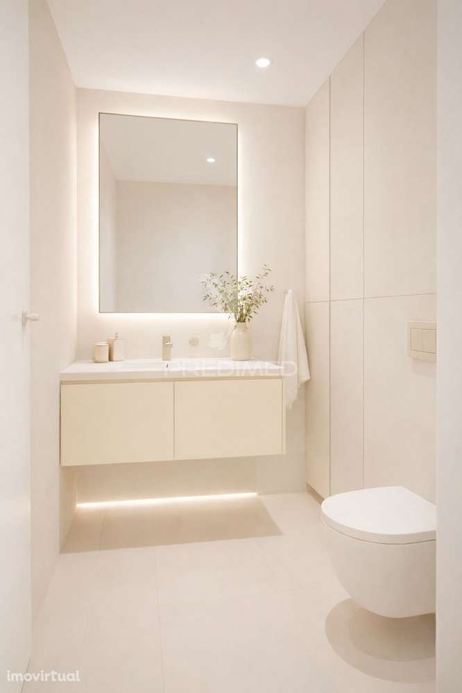 Apartamento T3 | Piscina | Ginásio | Box 2 Carros | Madalena - Grande imagem: 3/36