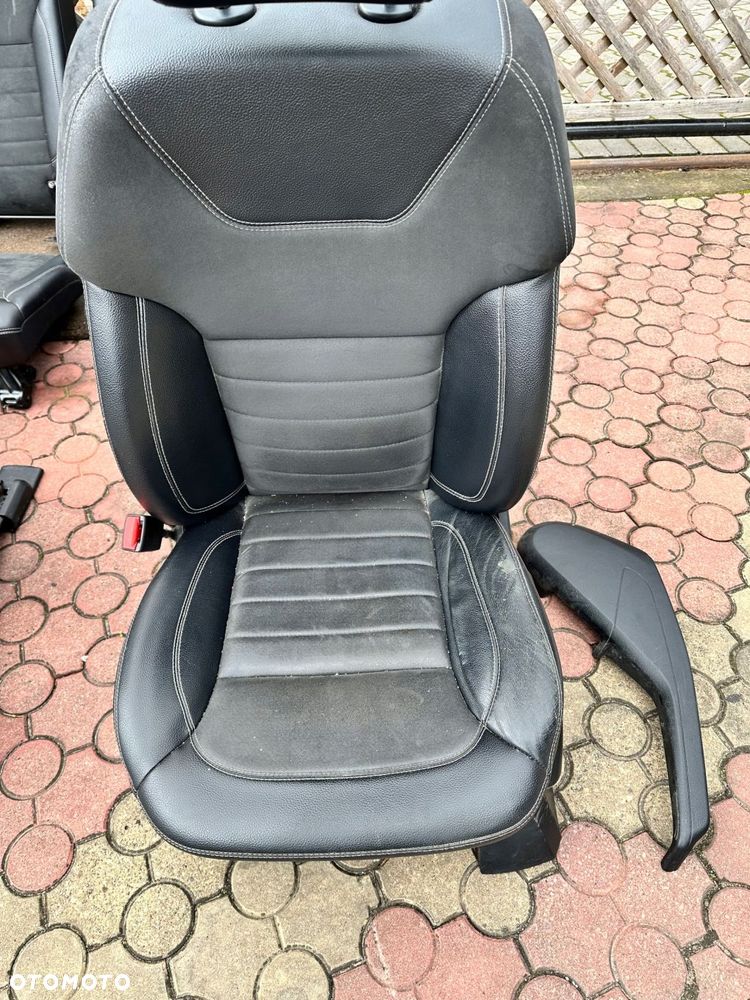 Fotele Kanapa Pół skóra Alcantara Mercedes ML W166 - 3