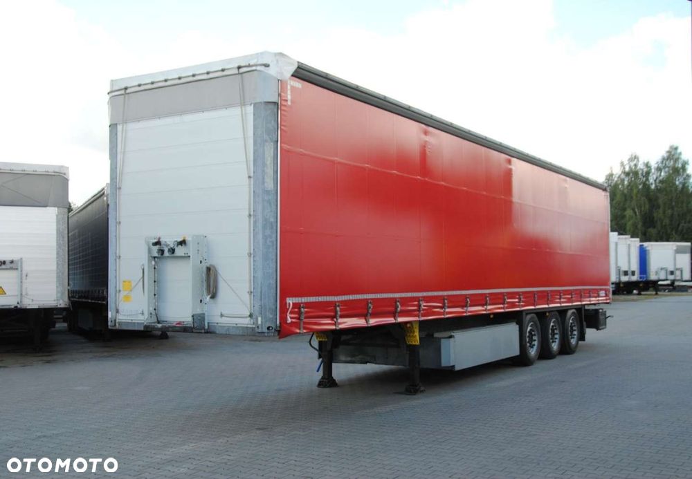 Schmitz Cargobull SCS kurtyna, podnoszona oś - 6