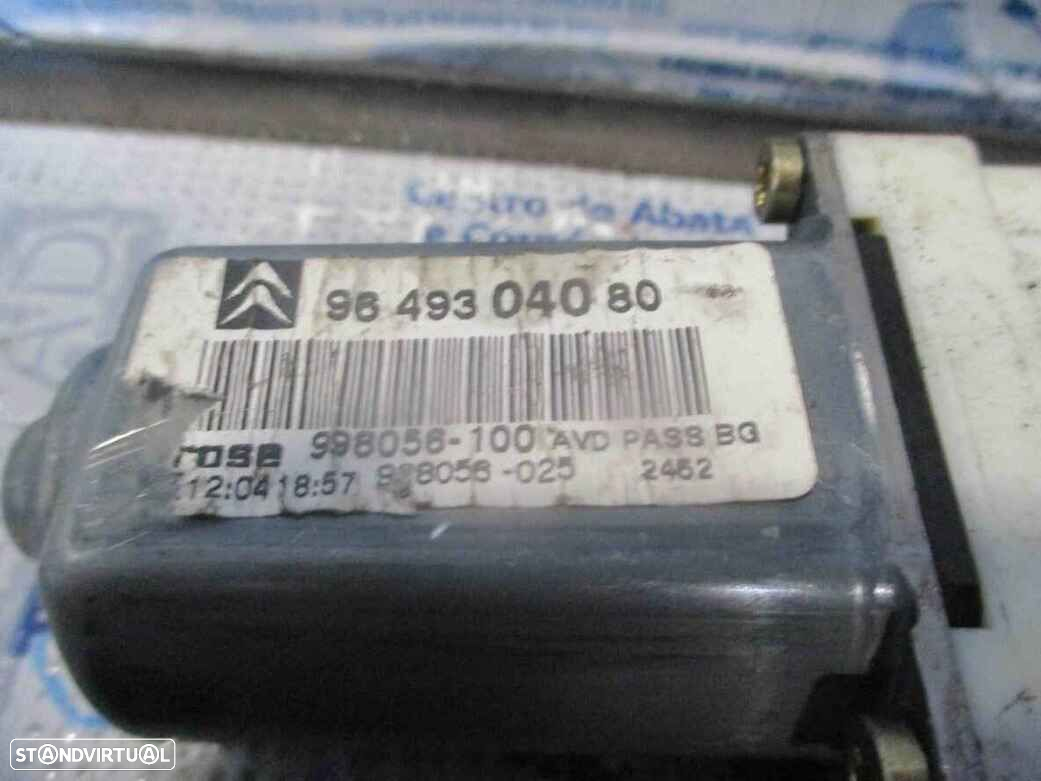 Motor Elevador Vidro 9649304080  7746005001 CITROEN C5 FASE 2  2005 1.6HDI 110CV 5P CINZA ESCURA FD - 5