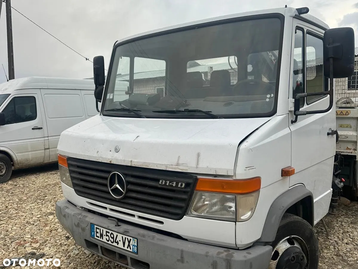 Mercedes-Benz Wywrotka Wywrot Kiper Mercedes Vario 814D HDS HIAB 035-2 - 3