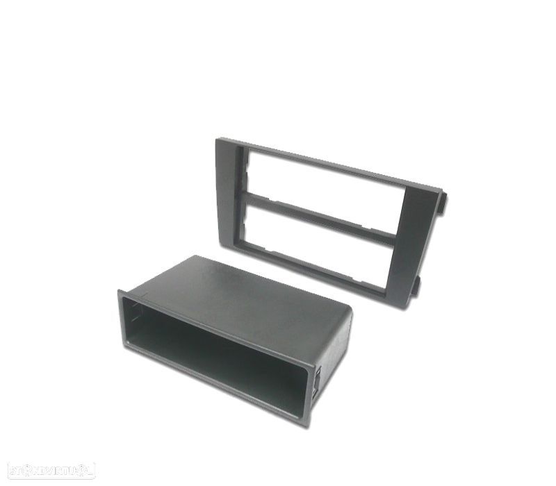 MOLDURA ARO ADAPTADOR RADIO 1DIN 2DIN PARA AUDI A6 01-04 - 1