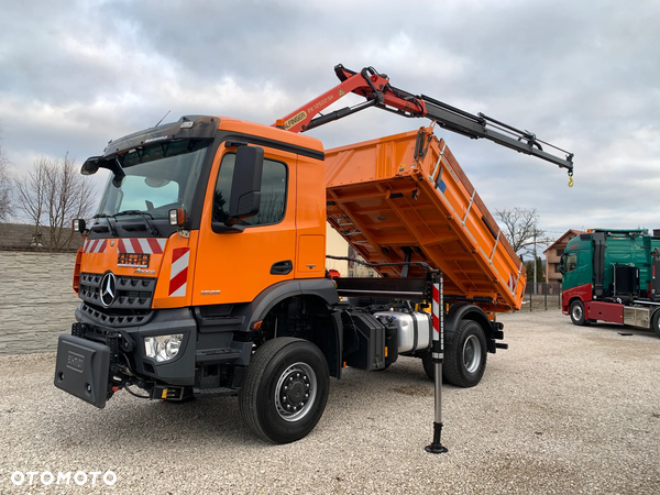 Mercedes-Benz AROCS 1835, 4x4, MEILLER + PALFINGER