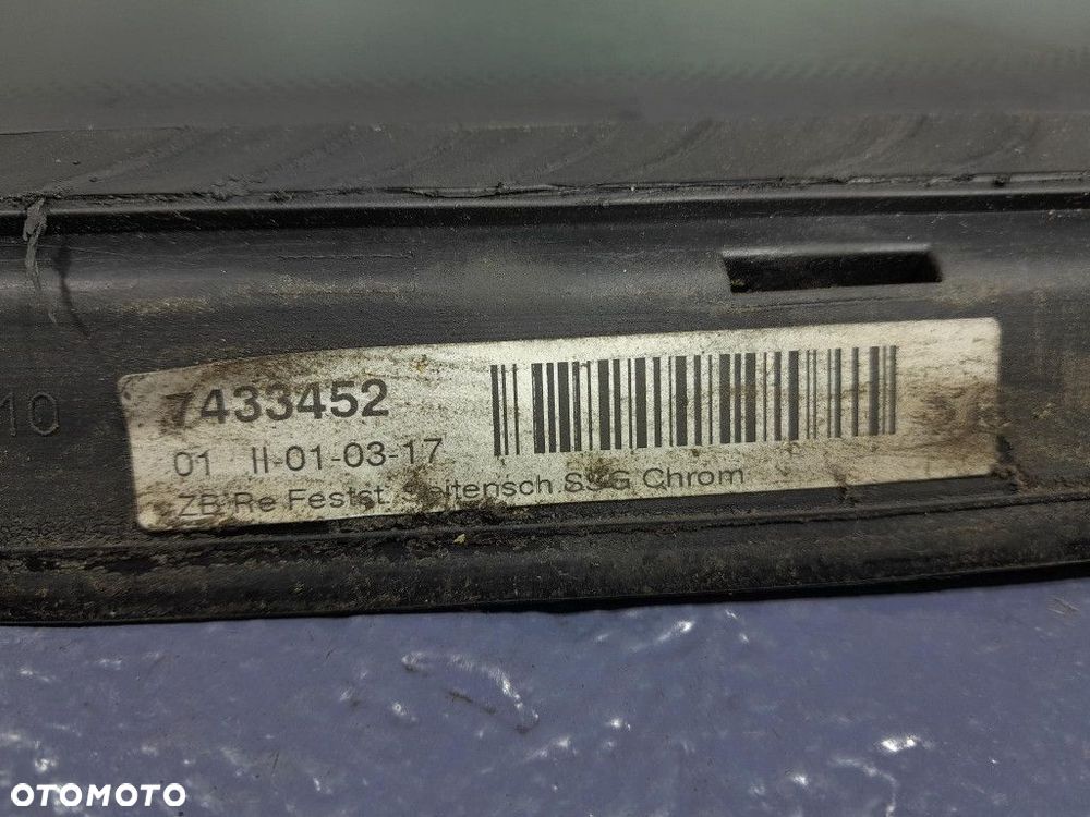 BMW 3 GT F34 LCI SZYBA KAROSERYJNA TYŁ TYLNA PRAWA 7433452 - 4