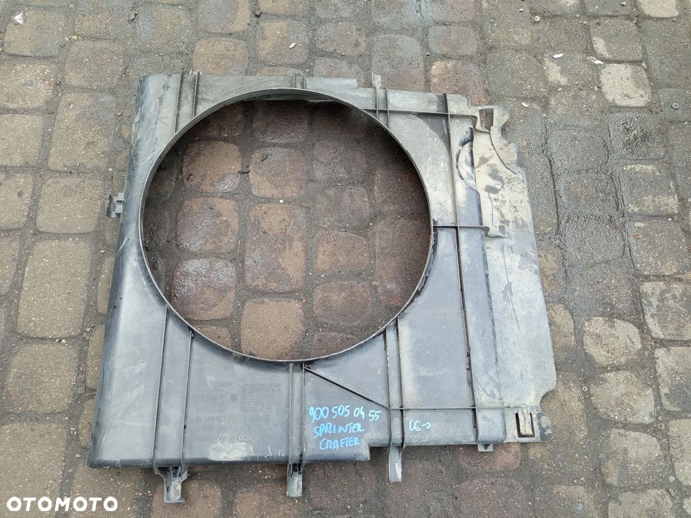 TUNEL OBUDOWA WENTYLATORA MERCEDES SPRINTER CRAFTER 06- OE 9065050455 - 1