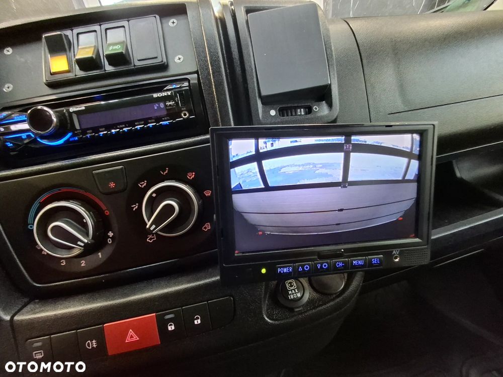 Citroën Jumper Ducato Doka Dubel Kabina Brygadówka Skrzynia Pomarańczowy Służba Drogowa Służba Autostradowa Plandeka Kamera Cofania Hak Webasto Klimatyzacja Niski Przebieg 99 Tyś Km 7 Osób - 16