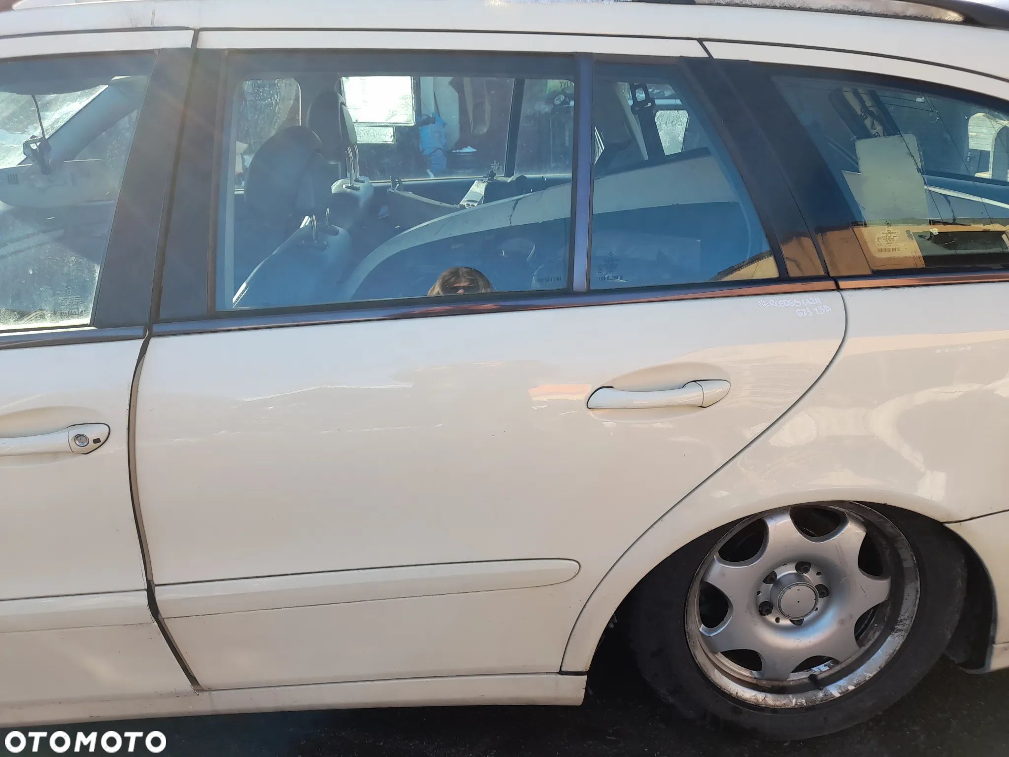 MERCEDES KLASA E W211 DRZWI LEWY TYŁ LEWE TYLNE 623 - 1