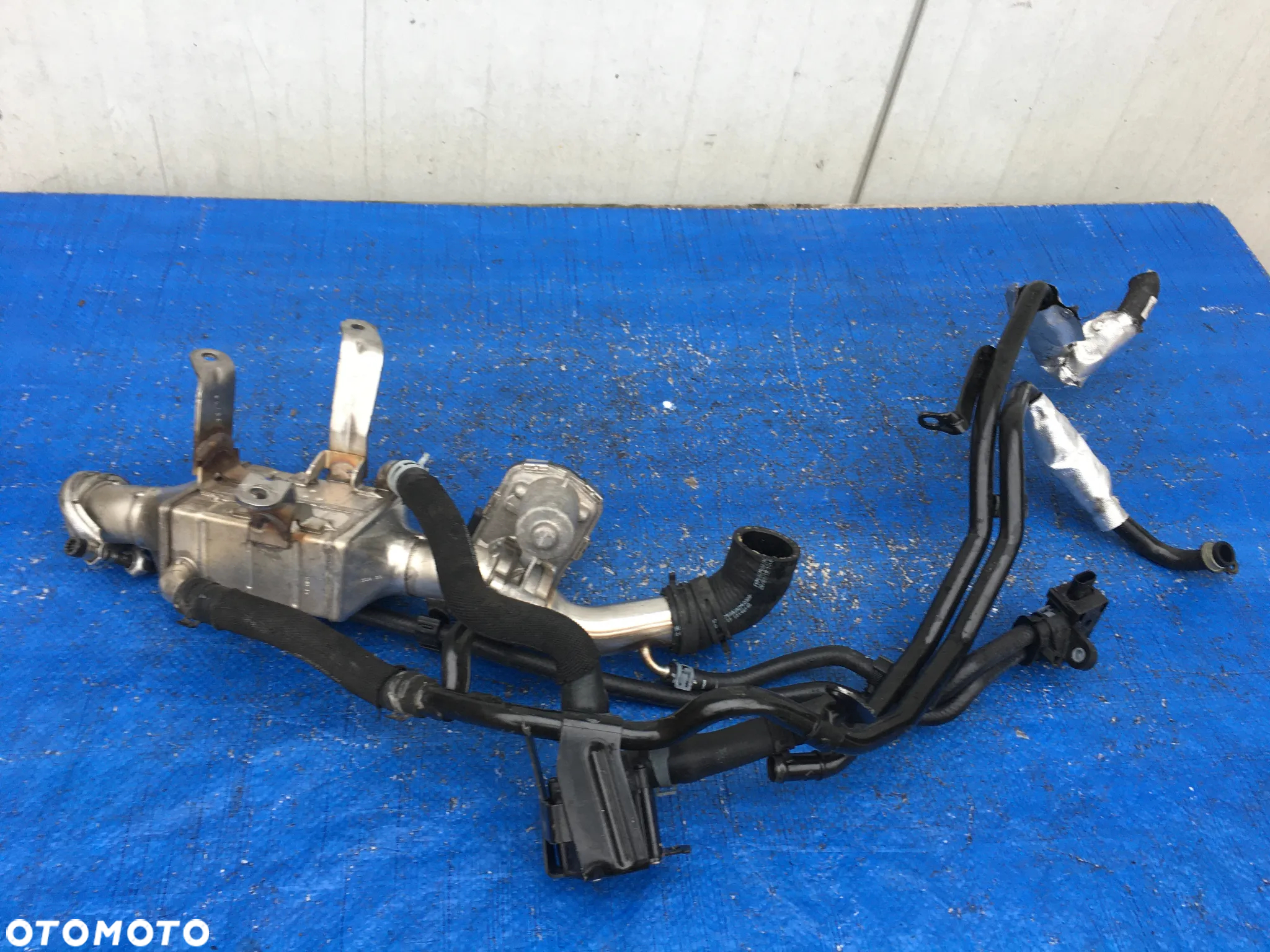 Audi Q7 4M Chłodniczka Chłodnica Spalin Pompa Obiegowa Egr Czujnik Spalin 2019r 059131508CA - 9